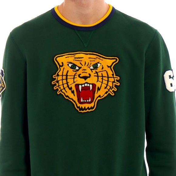 Polo by Ralph Lauren Varsity Inspired Patchwork Cotton Blend. - Picture 5 of 11